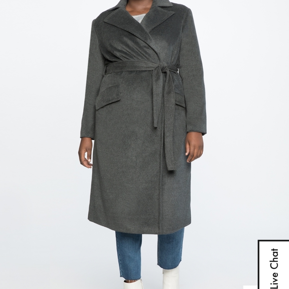 Eloquii robe coat